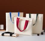 Eco-friendly Accept custom size Organic cotton shopping bags have GOTS