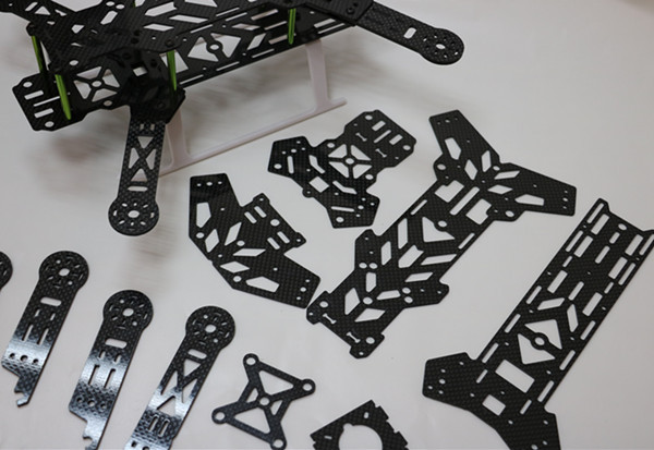 Custom Made Carbon Fiber Parts,250mm MINI Frame Kit,Carbon Fiber Quadcopter Frame