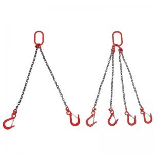 China 2t Working Loadlimit Crane with G80 Chain Sling Hook and Adjustable Hanging Spreader on sale