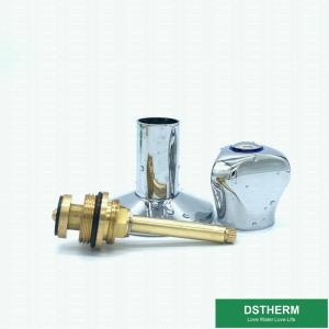 Wholesale Brass Chrome Plated Valve Cartridges Round Zinc Alloy Handle from china suppliers