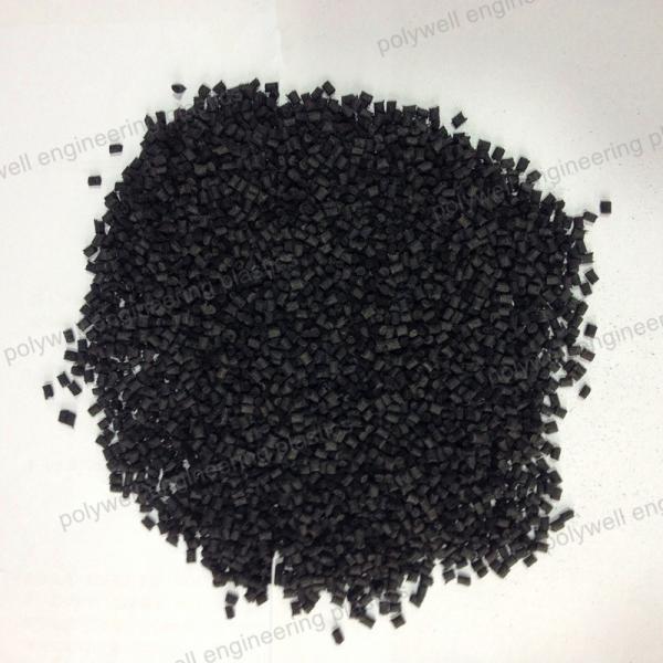 Plastic Glass Fiber Filled Reinforced Polyamide 66 Granules Black Nylon 66