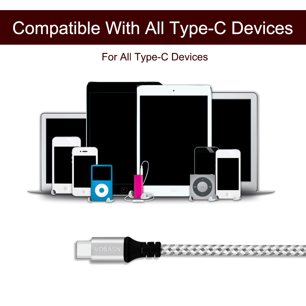 Standard Mobile USB Cable / Micro Usb To Type C Cable Rapid Charging One Meter