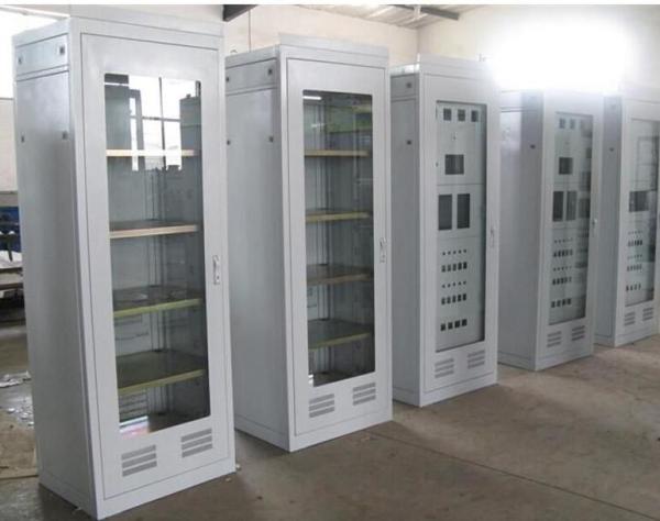 Cold Rolled Steel Communication Rack Cabinet / Electronic Equipment Cabinet