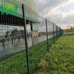 3d Welded Wire Mesh Panel Bending Curved Outdoor Garden Fence Sale
