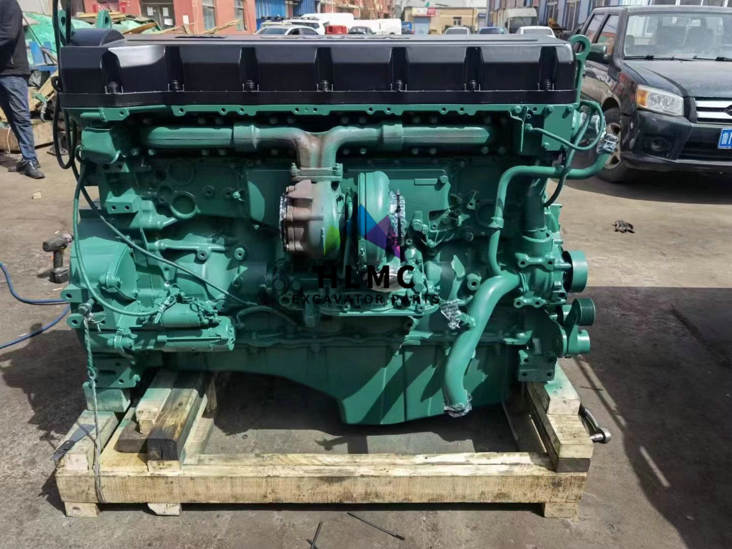 D16E EAE3 Diesel Engine Assy EC700 EC700B EC700C EC750D Excavator Engine Motor