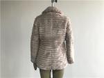 Warm Ladies' Mink Faux Fur Reverse Collar Coat / Faux Fur Jacket TW67737