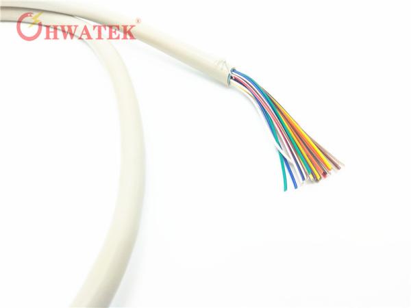 Tinned / Bare Copper Multi Conductor Cable , PVC Flexible Electrical Cable