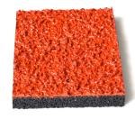 Durable Sandwich Running Track Eco Friendly Spray Coat Sports Flooring SBR