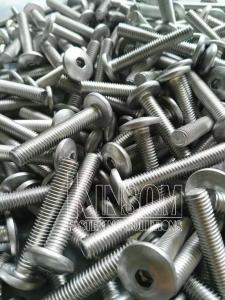 Wholesale inner hexagon truss head machine screws special kinsom fasteners Dacromet nickel coating from china suppliers
