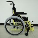 Adjustable Aluminum Alloy 100kg Lightweight Children Wheelchair