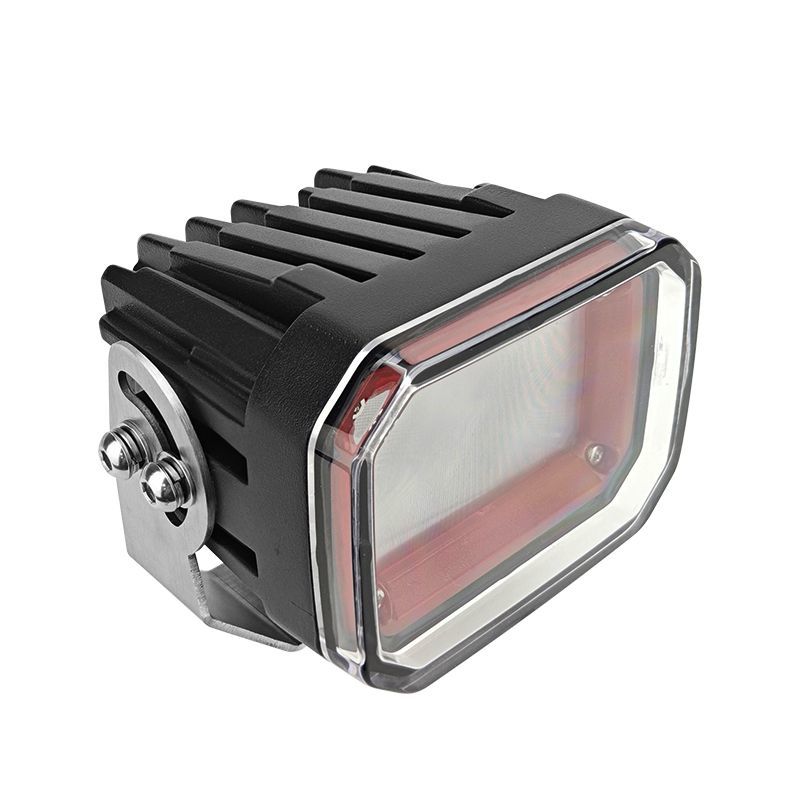 LED Forklift Safety Warning Lights Super Bright LED Anti-Collision 10-80V Zone Red Line Lights for Excavators Cranes