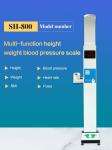 Pharmarcy Height And Weight Blood Pressure 299mmHg 10.2inch Led Display