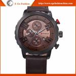 E Go Fashion Watch Business Watch Men's Quartz Watch Genuine Leather Watches