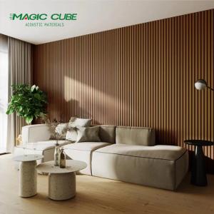 Wholesale 12mm Thickness Walnut Acoustic Panels Easy Installation For Living Room from china suppliers
