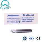 Hospital Use Simple Steel Blood Test Lancet Individually Wrapped
