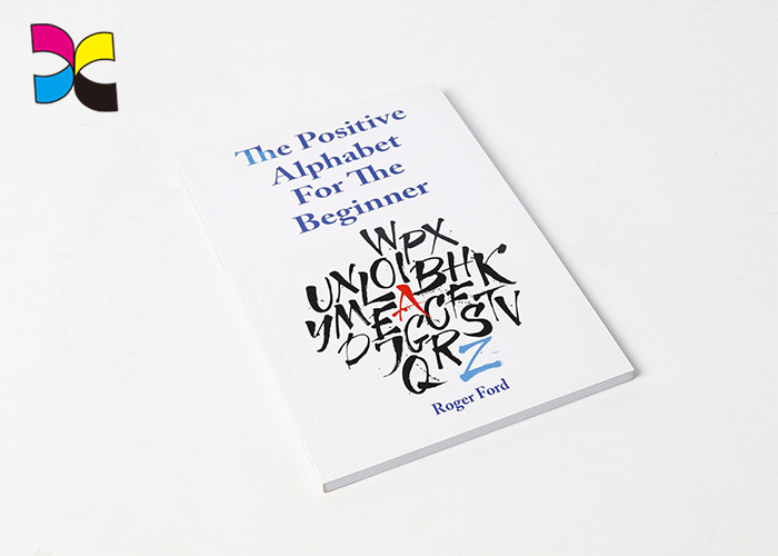 Simple Design Paperback Book Printing Sewing Binding High Class Portable Novel
