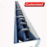 Stainless Steel Customizable Flexible Spiral Conveyor For OEM Drilling Mud
