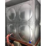 Food Grade Industrial Water Tank , Square Air Pressure Tank With Valve Pump