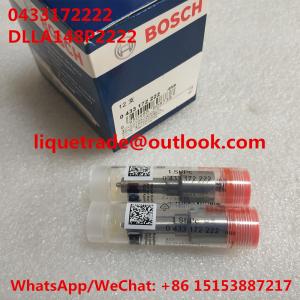 Wholesale BOSCH Genuine fuel nozzle DLLA148P2222, 0433172222 , DLLA 148 P 2222, 0 433 172 222 for WEICHAI from china suppliers