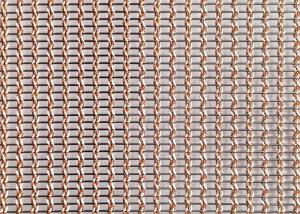 Wholesale SHUOLONG Woven Copper Glass Laminated Wire Mesh Lightweight Heat Resistance from china suppliers