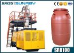 200 Litre Blue HDPE Barrel / Plastic Drum Making Machine 95KW SRB120A