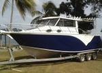 30ft V - Hull Aluminum Fishing Boats Saltwater Fishing Boats Outboard Engine