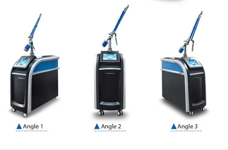 532nm 755nm 1064nm Picosecond Laser Tattoo Removal Machine 2500w