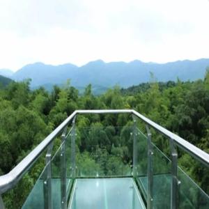 Wholesale Toughened Glass Walk Way 10mm-19mm Thickness Glass Stairway from china suppliers