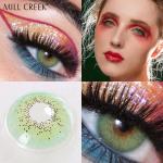 Real Looking Tri Color Contact Lenses Most Natural Colored 14.2mm