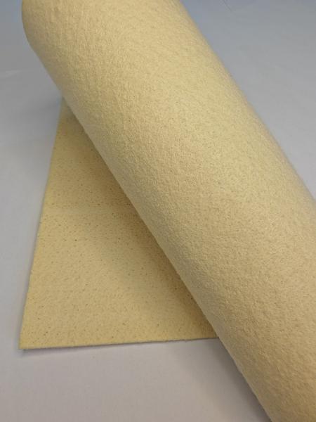 Nonwoven PPS Filter Fabric Needle Felt Filter Cloth PTFE Membrane Cartridge