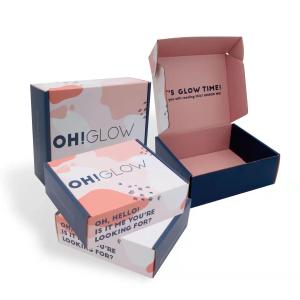 Wholesale Eco Friendly Cardboard 8x8x3 Mailer Box Shipping Packaging For Garment Shoes from china suppliers