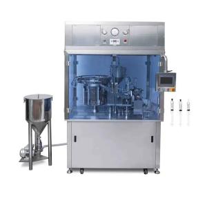 Wholesale PLC Syringe Filling Machine 550kg Liquid 220V/50Hz Stainless Steel from china suppliers