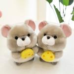 25cm Polypropylene Cotton Filling Hamster Stuffed Toys