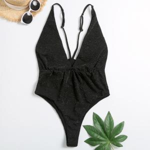 Wholesale Tiered Layer Tie a Knot Front Top With Low waist Bikini swimsuit high cut from china suppliers