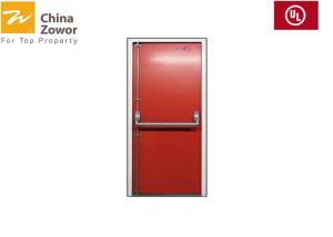 Wholesale 1 Hour Rated 45 mm Thick Single LHA Fire Safety Steel Door For Commercial Building from china suppliers
