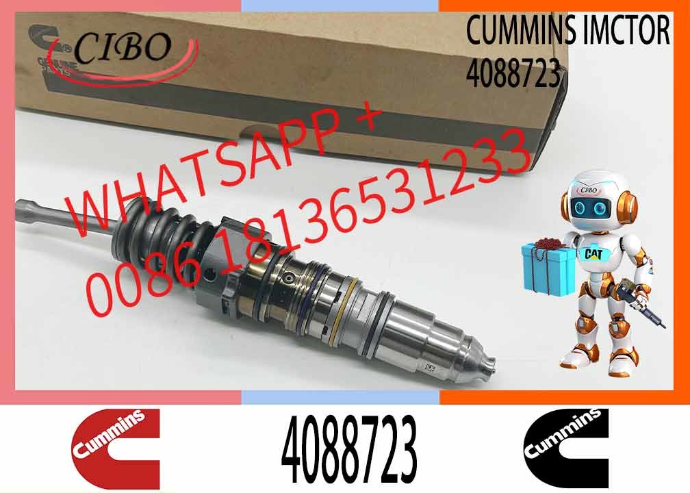 Diesel Engine Fuel Injector 4010346 Common Rail Fuel Injector 5708275 4088652 6433966 4088723 4062569