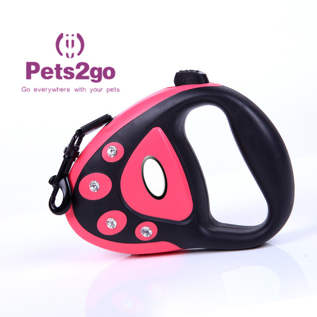 Multiple Color 0.35kg 3M Retractable Pet Leash