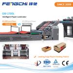 Speed 3 PLY Flute Laminator GW-1700L Automatic Paper Laminating Machine 16000