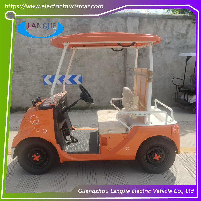 2 Seater 48V Motor Controller Electric Golf Cart For Park Airport