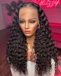 Brazilian Water Wave 360 Lace Frontal Wig Pre Plucked With Baby Hair All Colors