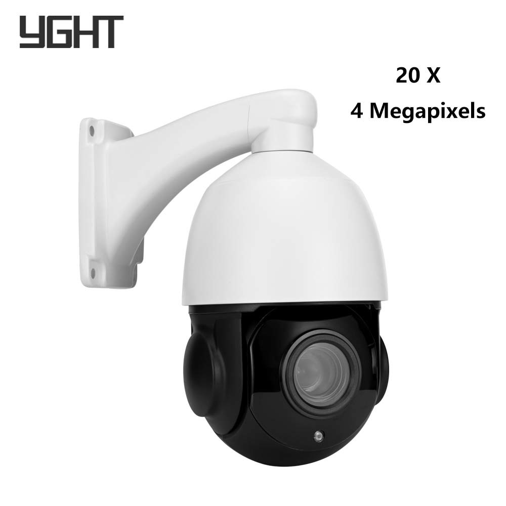 1/3 inch CMOS Wifi PTZ Dome Camera 20X Optical Zoom 100M IR Distance