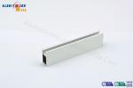 6 Meters Length White Powder Coating Aluminium Profiles Window Frames