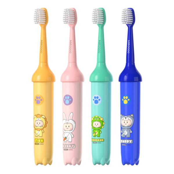 Kids Sonic Electric Toothbrush Cartoon Smart Children Toothbrushes For 3-15 Year