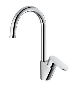 Wholesale Electroplated Contemporary Kitchen Sink Faucets Polished Brass Kitchen Tap from china suppliers