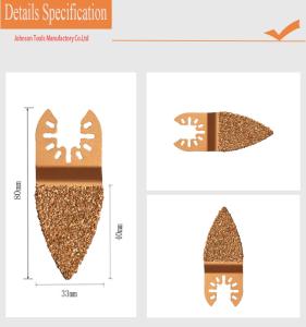 Wholesale 33*40mm Tungsten Steel Segmented Diamond Blade Customised Color from china suppliers