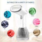 Travel-Friendly 280ml Water Tank Clothing Steamer 12-15mins Working Time and