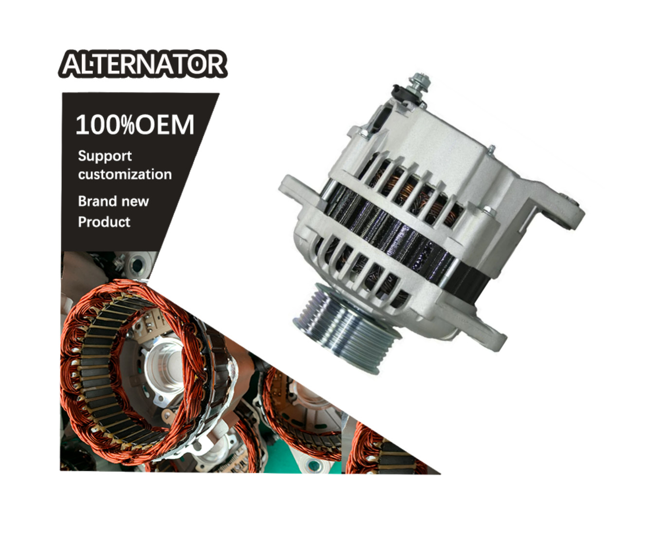 Alternador 12V 90A 8-97369-716-0, 8-97369-716-1,8980060840, 8981530040, 8981965850, 8982290710,LR190-763, LR190-768,