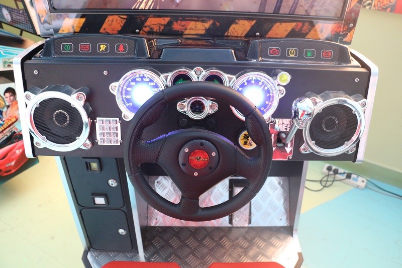 Arcade Car Game Machine Real Racing Simulator Amusement Park Driving