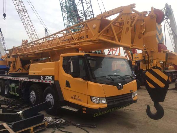 used truck mounted crane Truck Crane With 5-arm Boom Style and 36m Jib Length 35