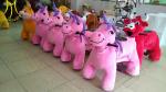 Hansel amusement park battery operated ride on stuffed electric animals